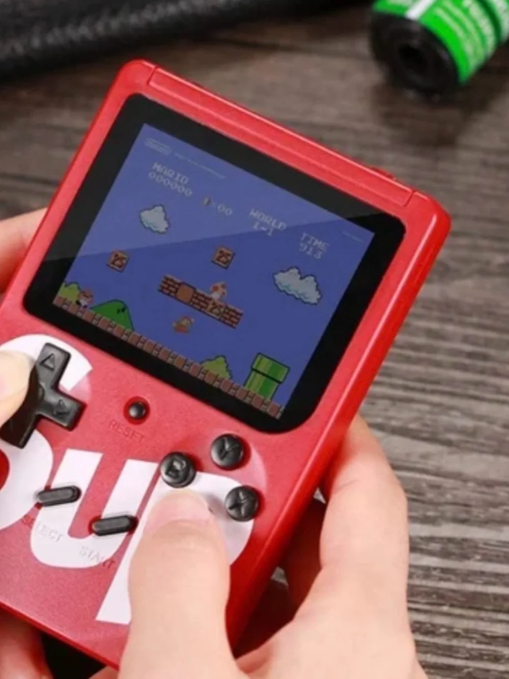 BLACK- Game Box Plus Retro Handheld Game Console